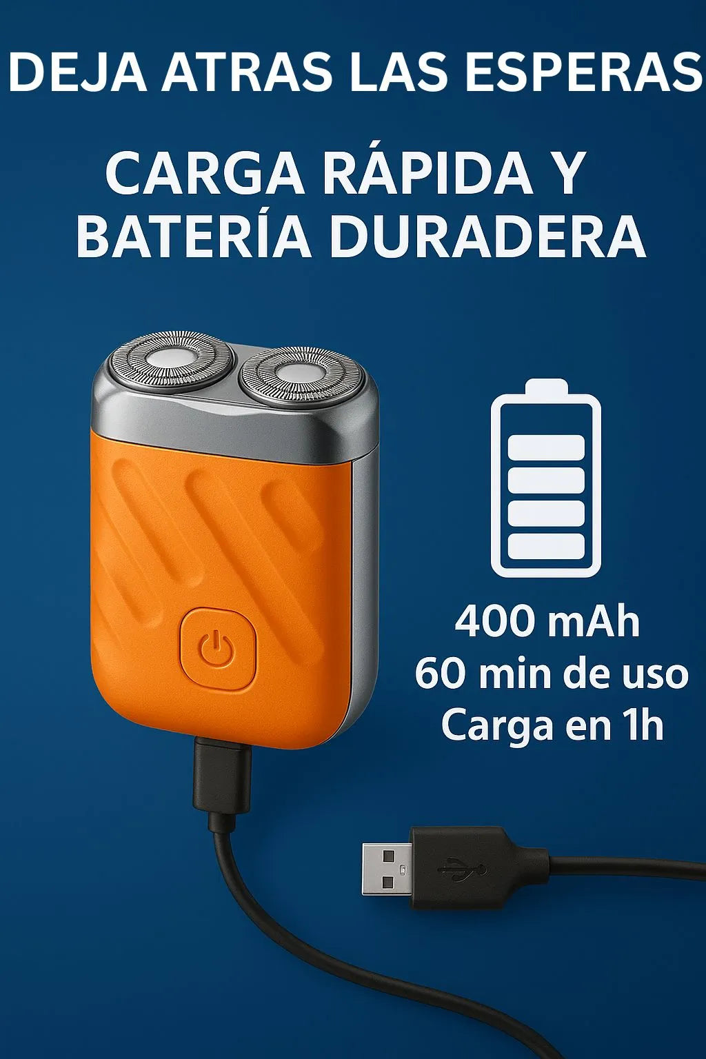 Mini afeitadora - No mas irritaciones ni en la cara, ni en los huevos🥚🥚