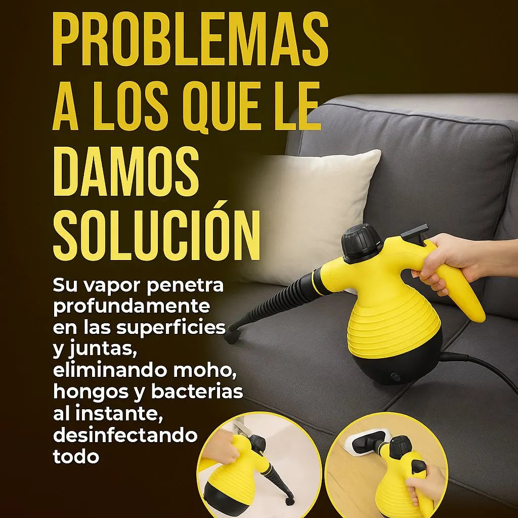 Limpieza profunda sin químicos, elimina grasa y bacterias en cada rincón de tu hogar