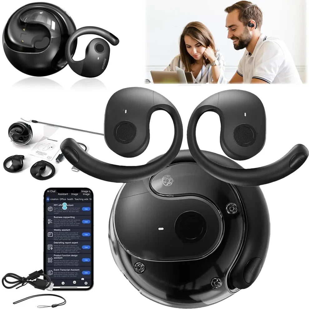 LinguaPods AI - Comprende cualquier idioma con nuestros Audífonos Bluetooth Traductores con IA
