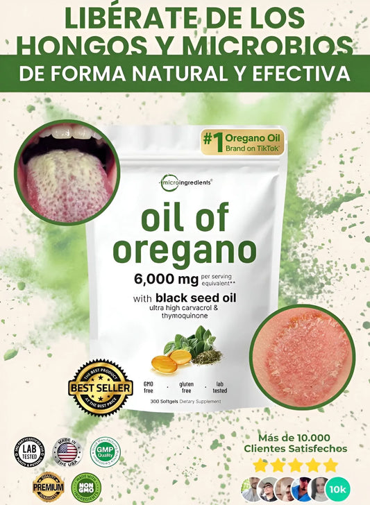 Aceite de orégano - Siente tu digestión ligera y tus defensas más fuertes cada día