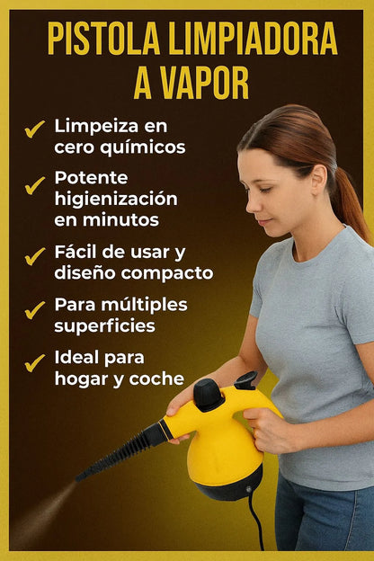 Limpieza profunda sin químicos, elimina grasa y bacterias en cada rincón de tu hogar