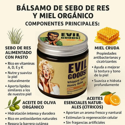Nutrición profunda para tu piel con el poder ancestral del sebo de res