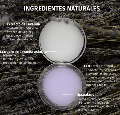 Lavender Matte: ¡Control de brillo sin esfuerzo y piel impecable todo el día!