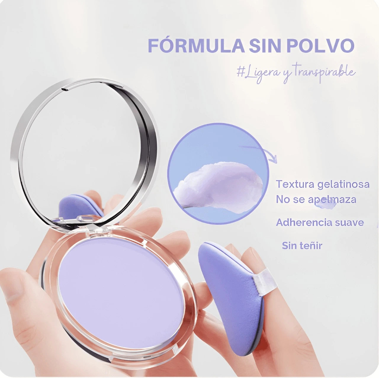 Lavender Matte: ¡Control de brillo sin esfuerzo y piel impecable todo el día!