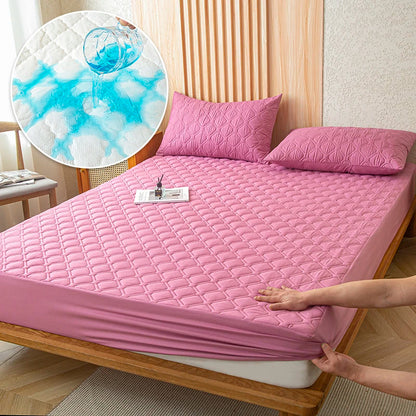 Protector De Colchón Antifluido Acolchado + 🔥2 protectores de almohada y Envio Gratis🔥