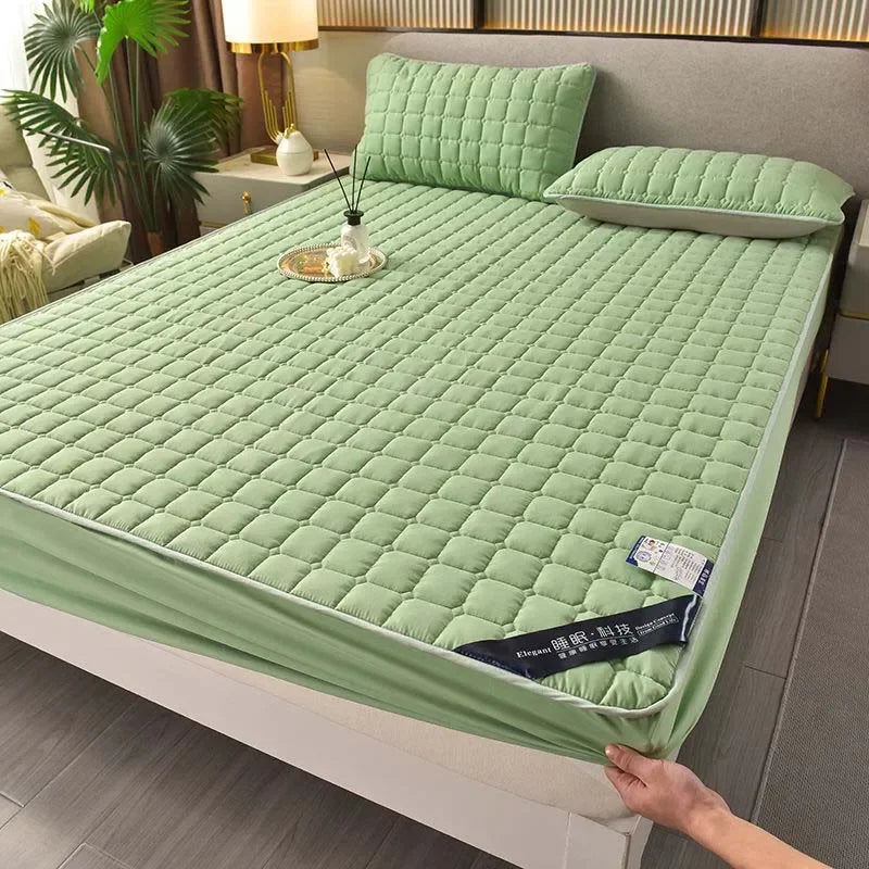 Protector De Colchón Antifluido Acolchado + 🔥2 protectores de almohada y Envio Gratis🔥