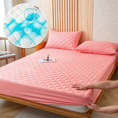 Protector De Colchón Antifluido Acolchado + 🔥2 protectores de almohada y Envio Gratis🔥
