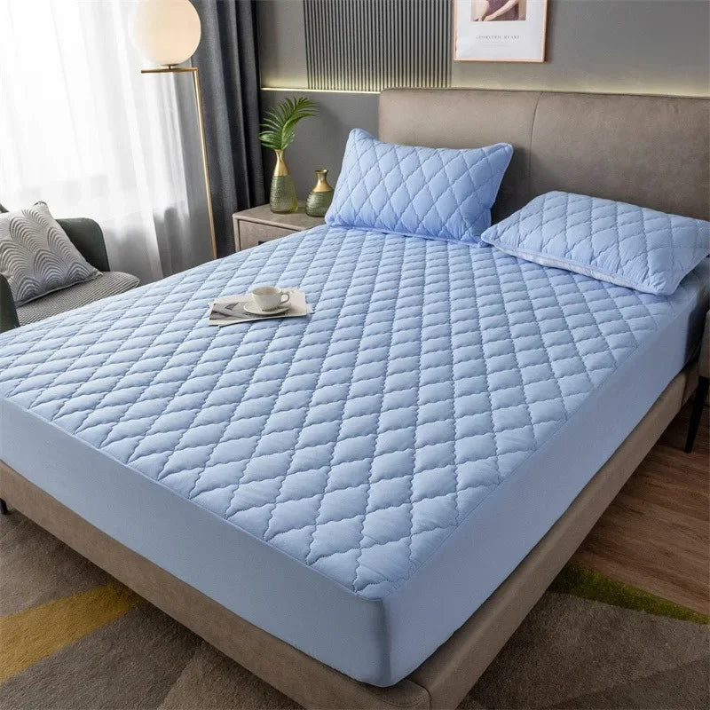 Protector De Colchón Antifluido Acolchado + 🔥2 protectores de almohada y Envio Gratis🔥