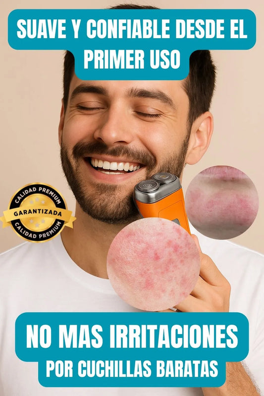 Mini afeitadora - No mas irritaciones ni en la cara, ni en los huevos🥚🥚