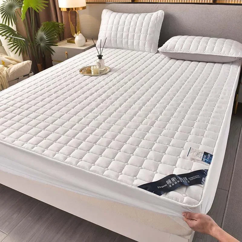 Protector De Colchón Antifluido Acolchado + 🔥2 protectores de almohada y Envio Gratis🔥