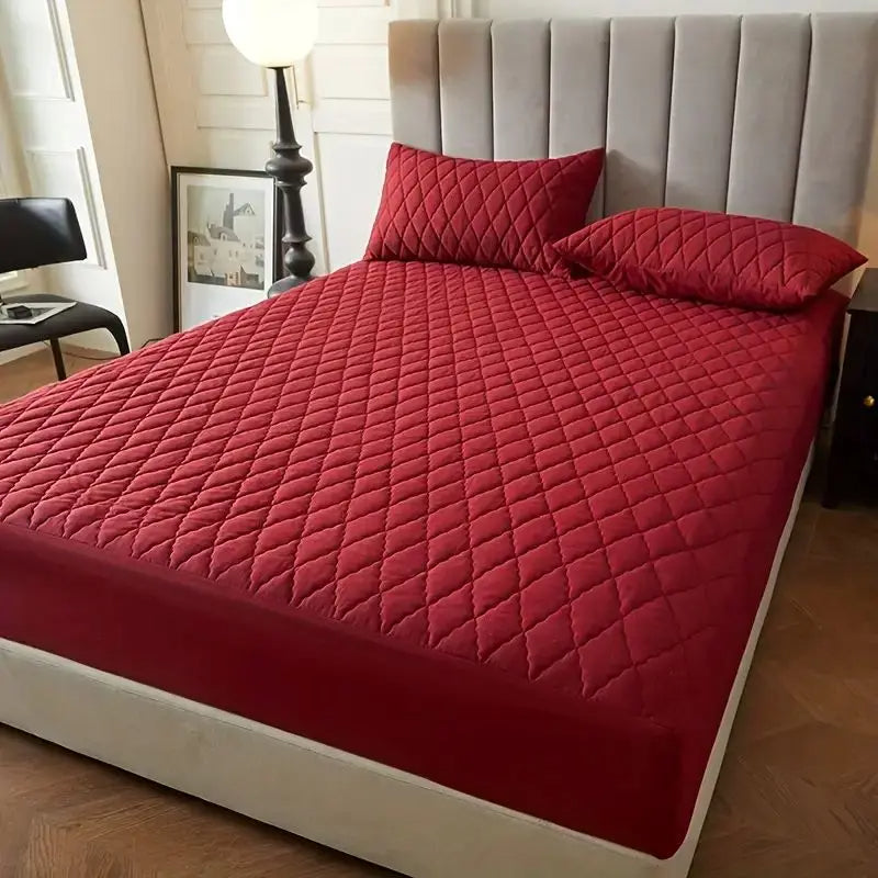 Protector De Colchón Antifluido Acolchado + 🔥2 protectores de almohada y Envio Gratis🔥