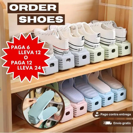 Order Shoes - Organizador de Zapatos 🔥PAGA 6 LLEVA 12🔥